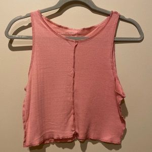 American eagle cropped tank